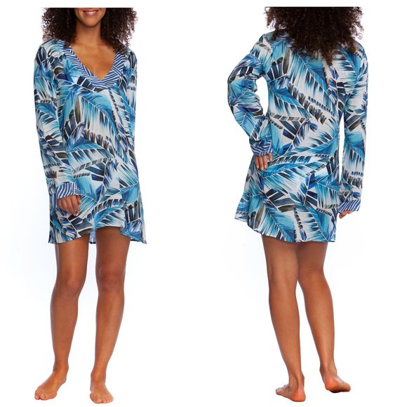 La Blanca Other - LA BLANCA Two Cool Cover-Up Tunic size M